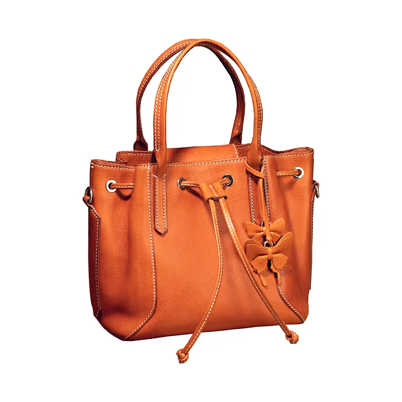 Cur Elige Drawstring Vegetabili-Tanned Leather Bag ad Style et Diuturnitatem?