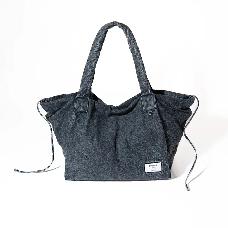 Casual Denim Tote Bag